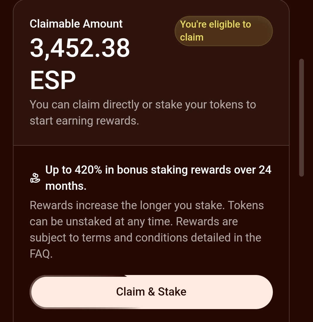 My first win in 2026.
Thanks <a href="/EspressoSys/">Espresso ☕️</a> , from what I'm seeing it's better than recent drops.