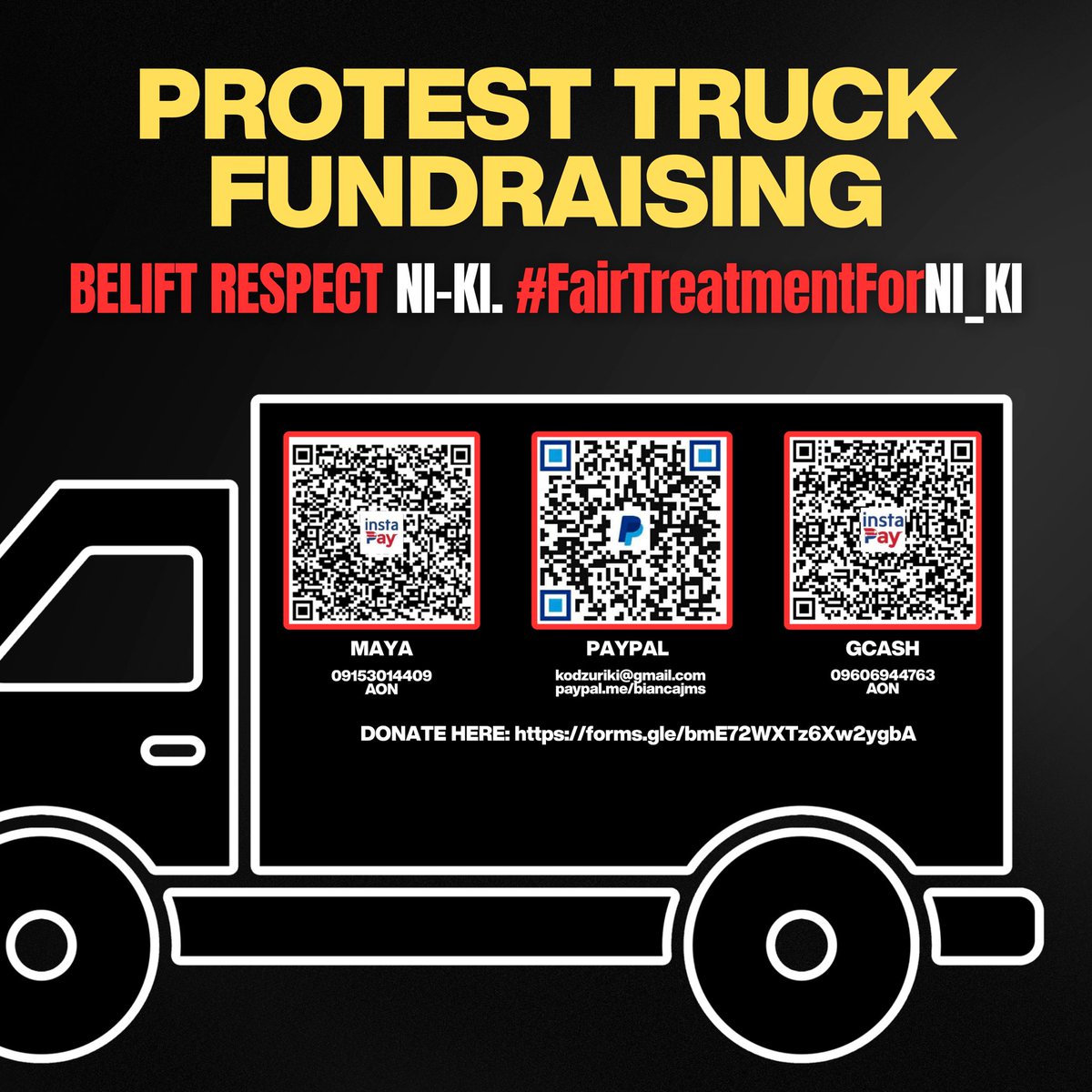 WE WILL NEVER BE SILENT UNTIL NI-KI RECEIVES THE FAIR TREATMENT HE DESERVES.

A group of Ni-ki fans has organized a fundraising project for a protest truck in line with the "BELIFT RESPECT NI-KI" protest.

This project aims to amplify our collective voices in our pursuit to