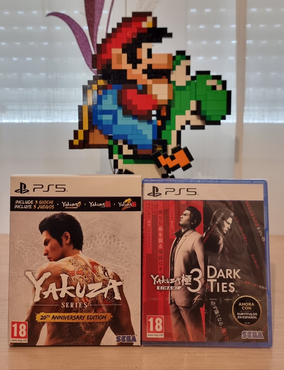 La familia #Yakuza aumenta con el último #yakuzakiwami3darkties. 

Para después de que termine #ResidentEvilRequiem me despido de la vida durante una larga temporada.