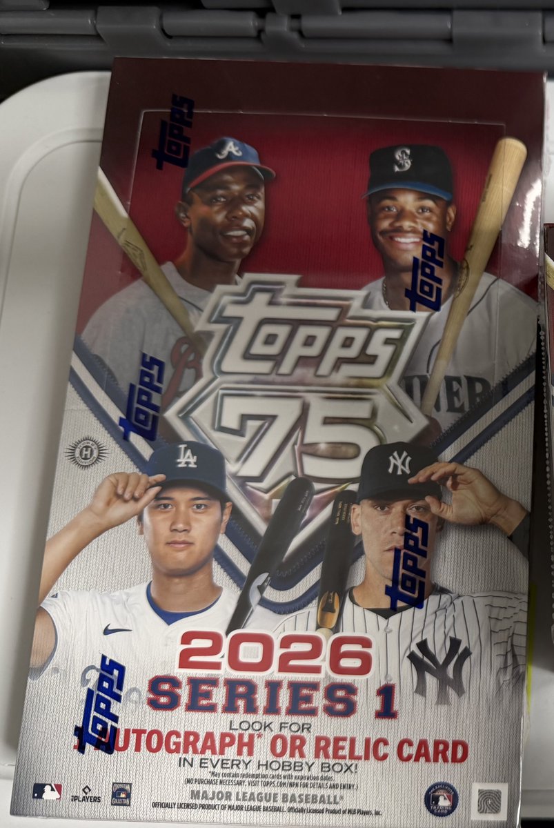 店長さん（@BROTHERS_KAZU）のところで2026 Series 1 - Topps Baseball