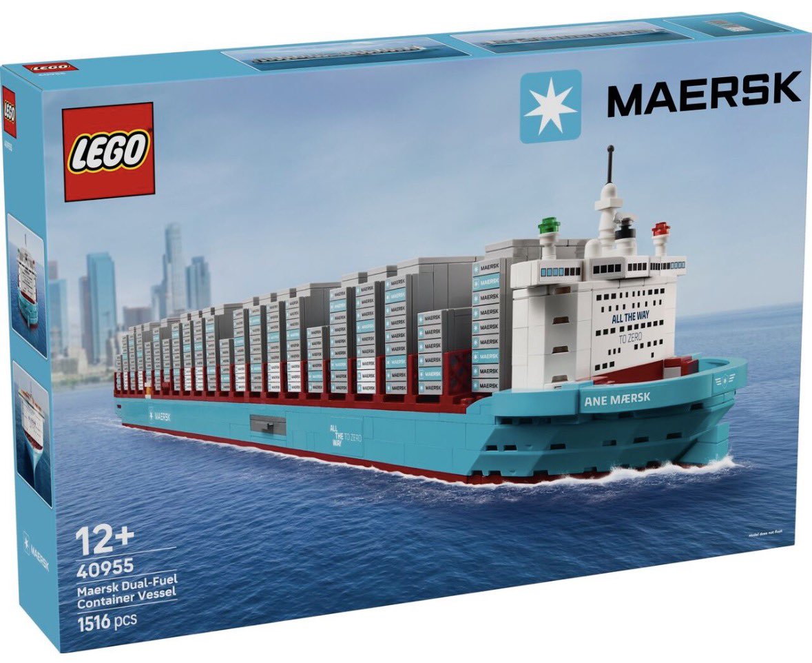 tatin17's tweet photo. Lego is releasing by March 1st the new generation of container vessel https://t.co/rSmg0bDTfY