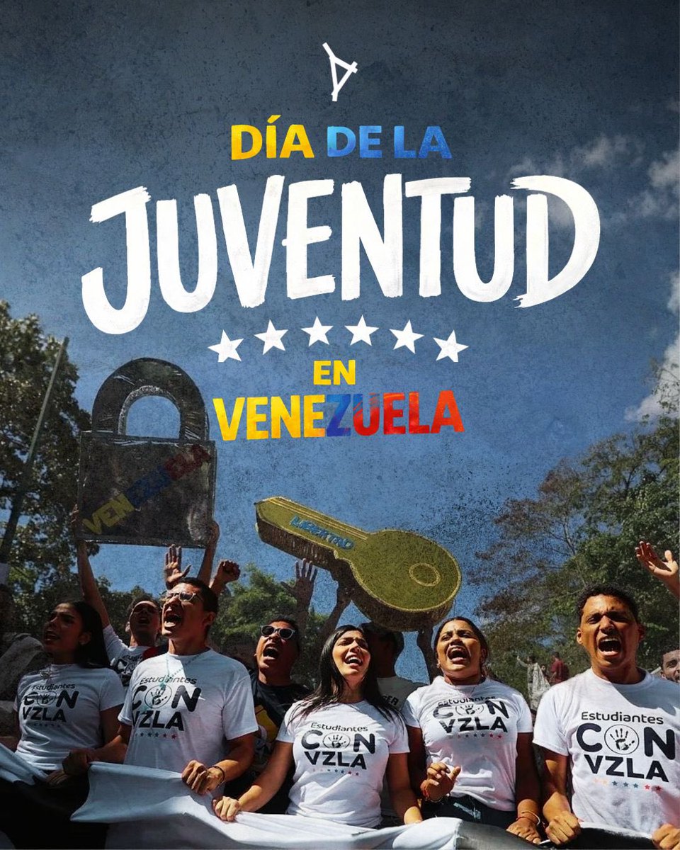 Hoy la juventud venezolana no guarda silencio. 🔥🇻🇪

Vuelven a las calles con la misma convicción de siempre: libertad, dignidad y futuro. 

Porque cuando una generación pierde el miedo, ningún régimen puede detenerla.

La historia en Venezuela se escribe con coraje joven. 💛💙❤️