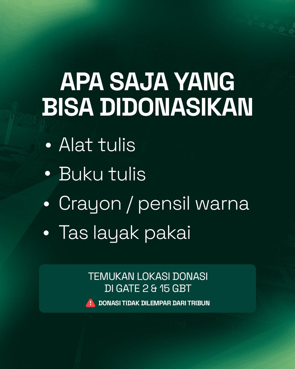 Official Persebaya tweet media