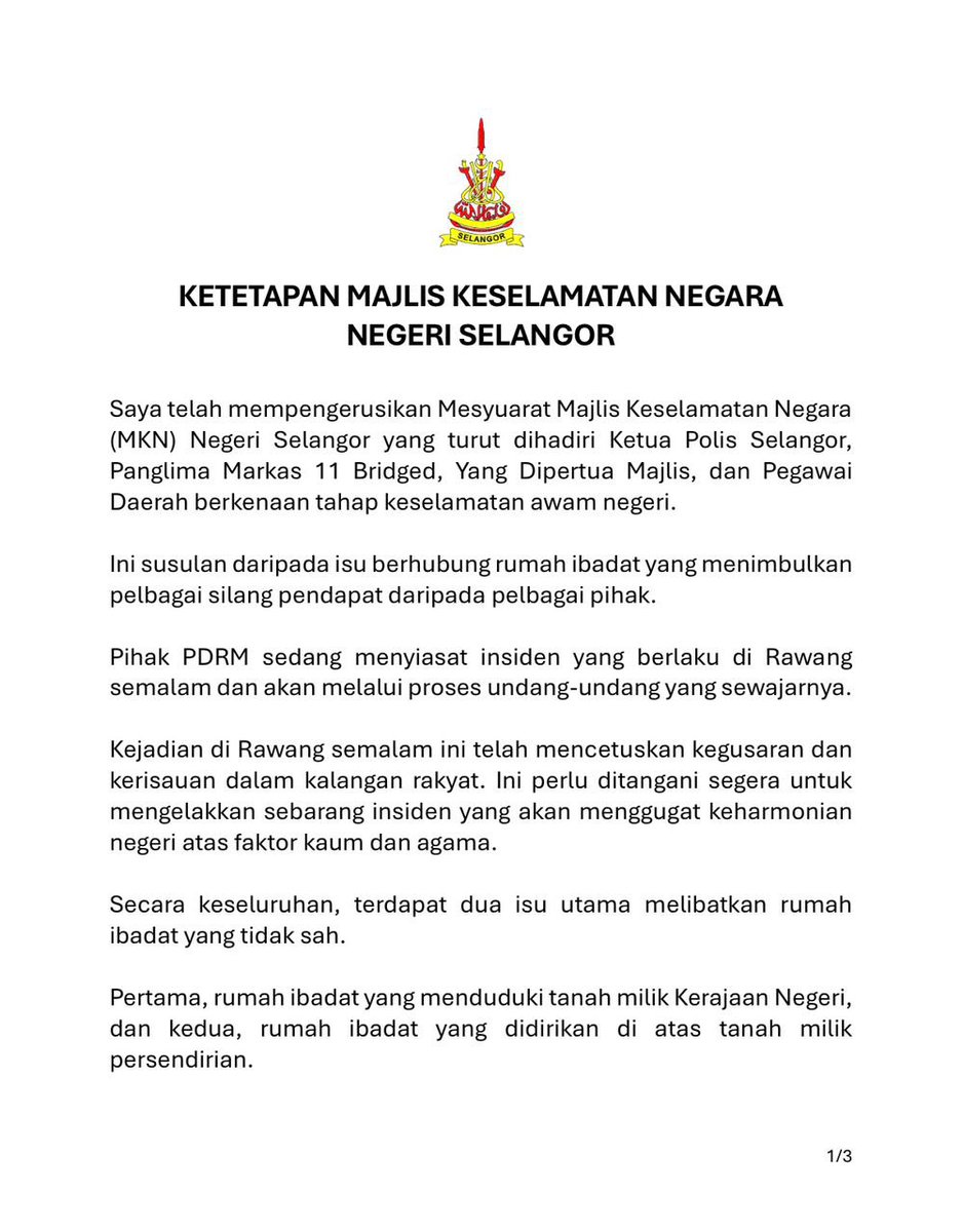 Amirudin Shari tweet media