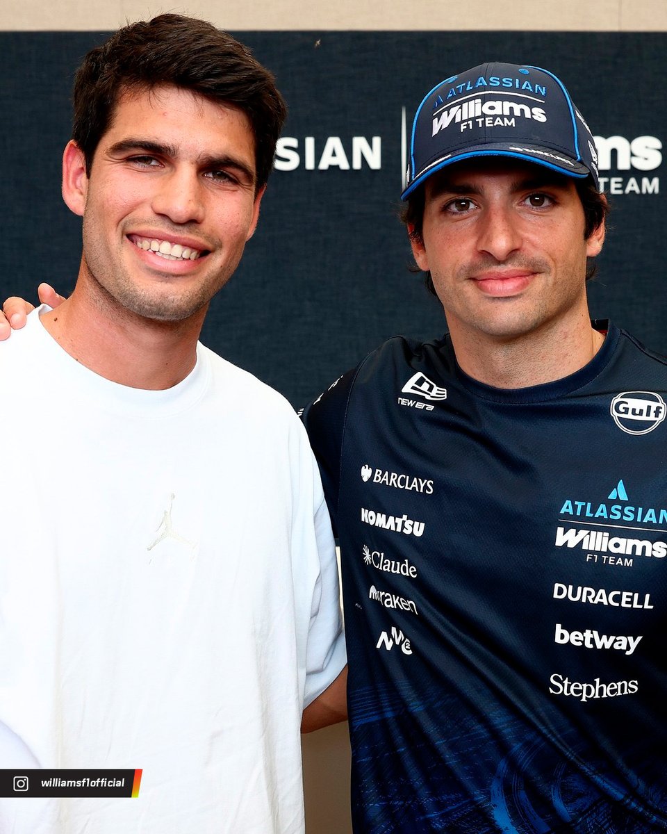 Carlos 🤝 Carlos

¡Alcaraz y Sainz juntos en Bahrain! 🎾🏎️