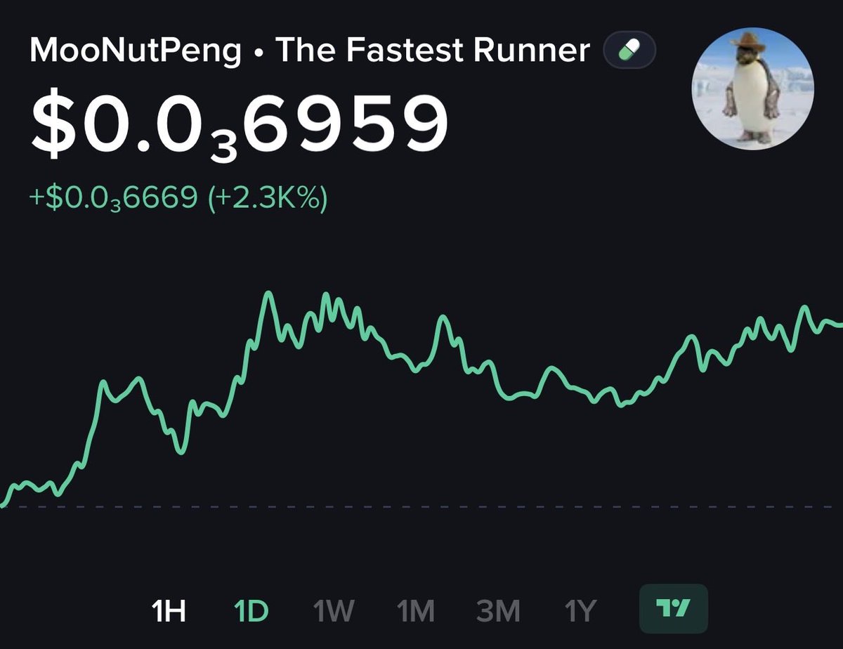 What’s next ? 🧐 The Fastest Runner 😏

$MooNutPeng

CA: 84hqMeGHxqegpvf4kGaRp38iVd145DSoEBwnmBTtpump

NFA/DYOR 🍀 

#CryptoMarket #SOL #memepump #memecoins  #bullish #MooNutPeng