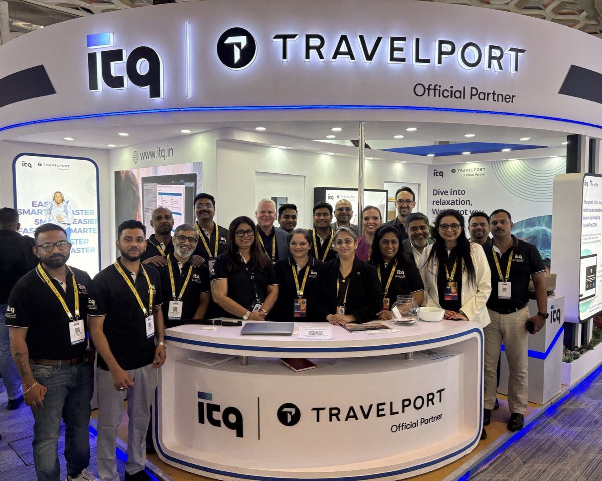 ITQIndia's tweet photo. OTM Mumbai gave us the perfect platform to connect, collaborate, and exchange ideas shaping the future of travel. Having the travelport leadership team with us made the experience even more special — reinforcing our shared vision of enabling smarter, more connected travel systems https://t.co/fNdjk1BJIA