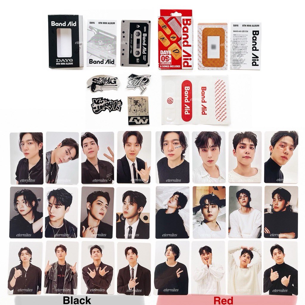 daysix0907's tweet photo. wts day6 ph (BATCH 2)

❤️ BAND AID Platform Album Nemo

• BLACK (3 PCs, Sticker) = ₱160
🐻🦊🐰🐶

• RED (3 PCs, Sticker) = ₱160
🐻🦊🐰🐶

💚 FOUREVER Platform

• GREEN (3 PCs) = ₱160
🐻🦊🐰🐶

• BLACK (3 PCs) = ₱160
🐻🦊🐰🐶

🏷️ sungjin youngk wonpil dowoon

+++

ctto https://t.co/35vLd4M7h9