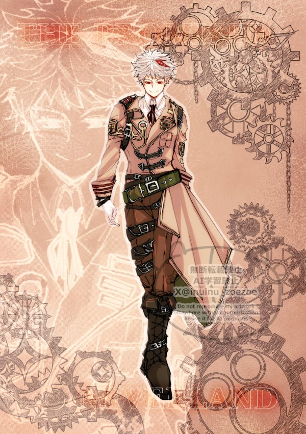 オリバーさんのスチパン風味のやつできました！（スチパン+パイロット+ルーカルへの熱い想い）