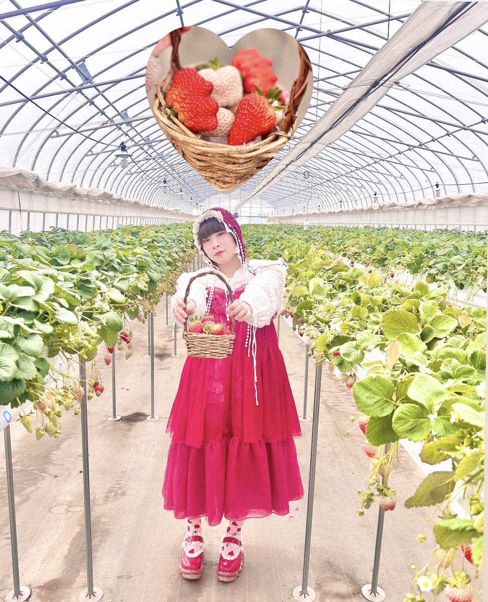 いちごコーデ🍓💕