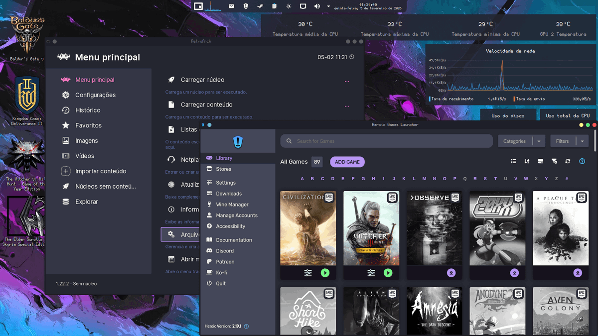 [KDE] II became obsessed with making everything I use Dracula-themed ...