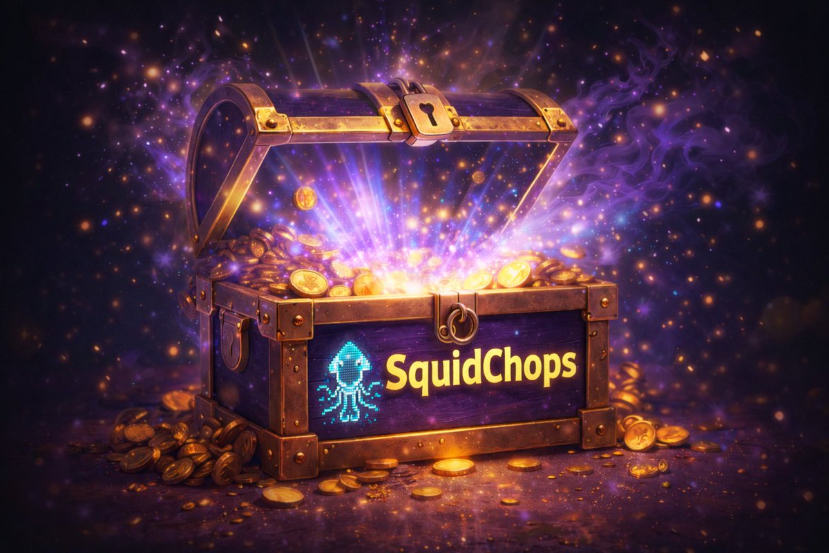 Give away wl 🧧

First of all, congratulations to <a href="/MamabearK444/">MamaBear</a>  and <a href="/Humbled_Jay/">Humbled Jay I Micros x SolNautz I 🧑‍🚀👽</a> for winning a free mint in our very first Squidchops Pass Card giveaway ! Let’s make someone else happy 🎁
To participate:
Follow / Like / Share / Tag 3 friends
Winner will be drawn in 96 hours.