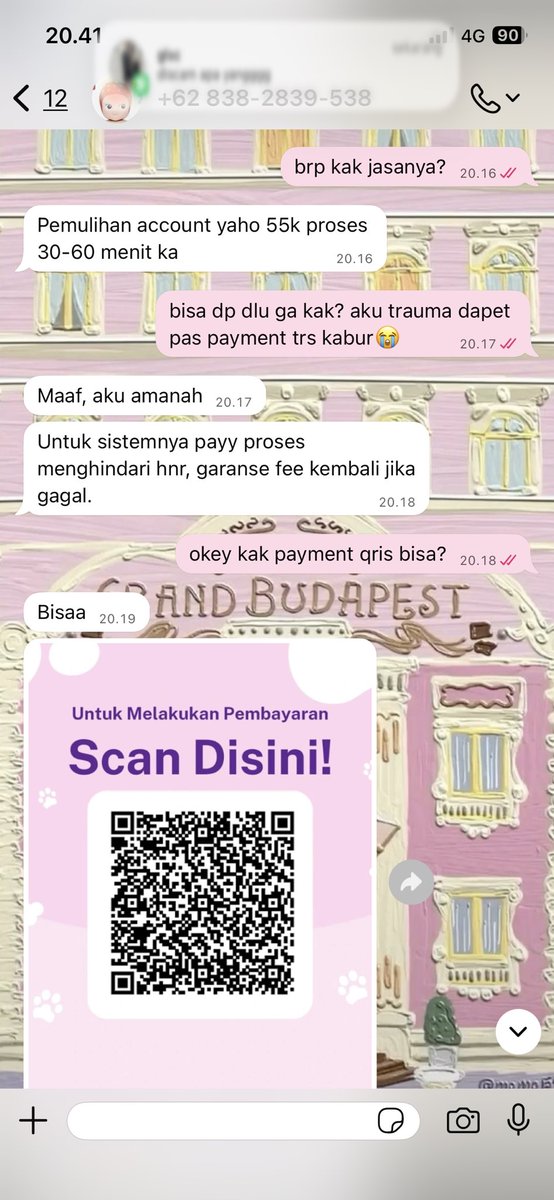 baeejjjj's tweet photo. GUYS HATI" YA KALO MAU BELI DISINI 
AKUN PENIPU😭 #zonauang https://t.co/lSTiwZDFJr