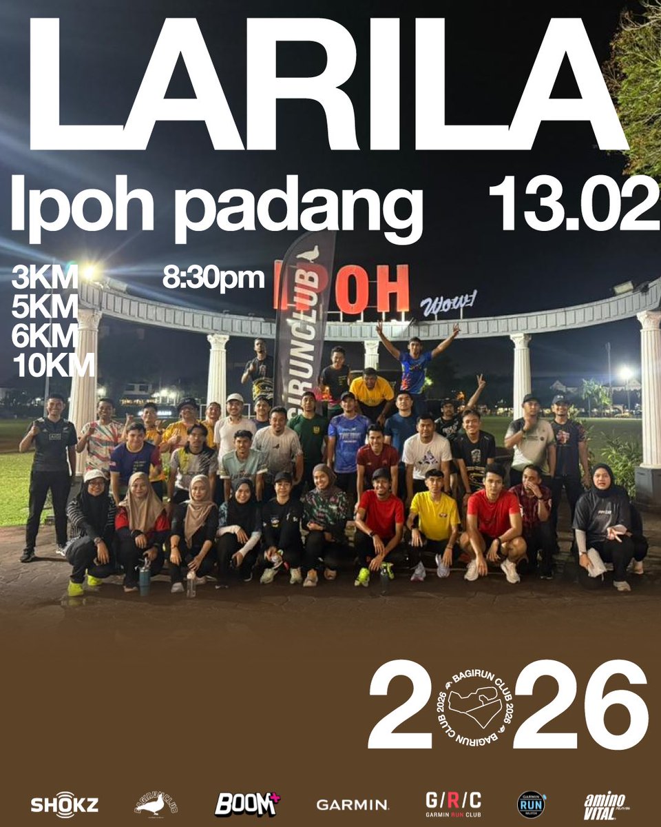 Jumpa esok geng! #larila <a href="/MohKeIpoh/">Mohhh!</a>