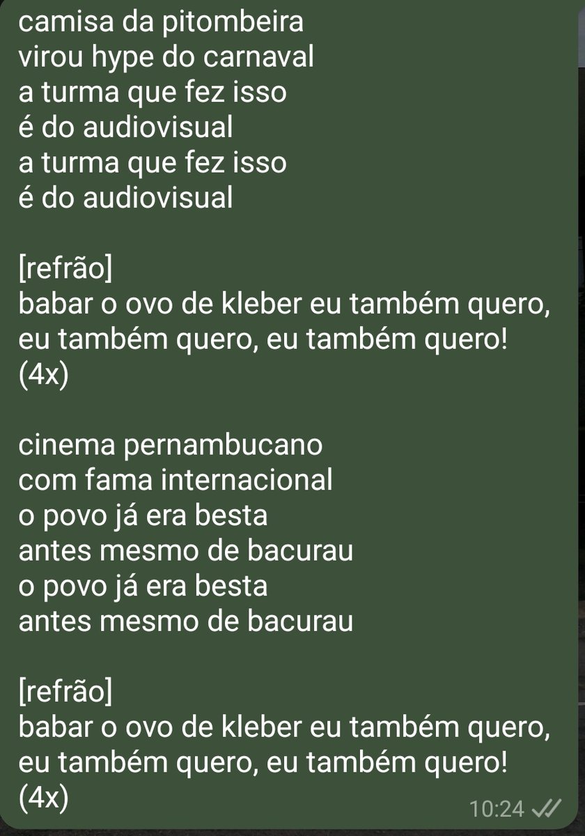mulambaeu's tweet image. o mais novo frevo-canção da cidade!