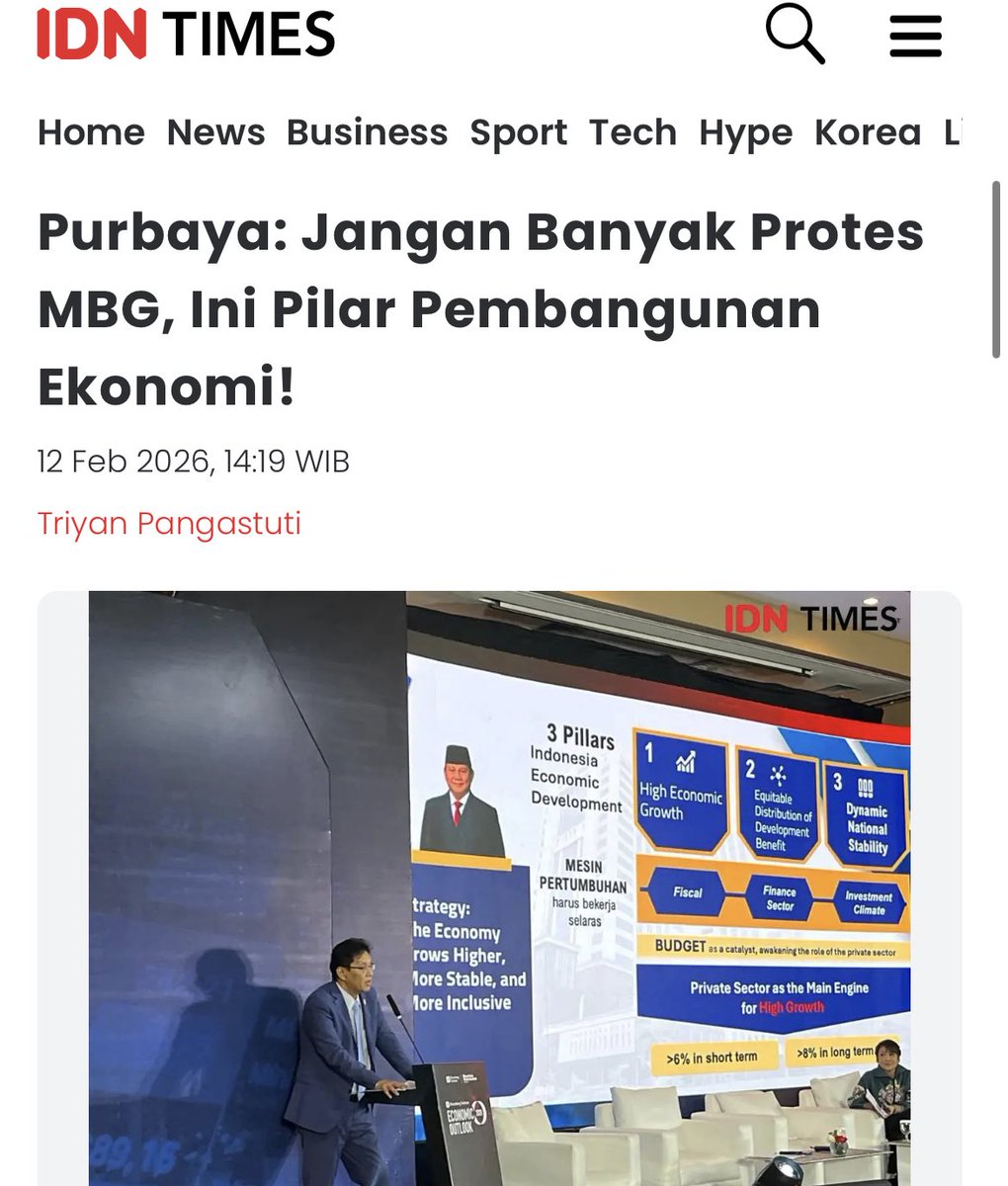 Jangan banyak protes! Paham lu semua! Fans garis keras Purbaya mana suaranya? 😂