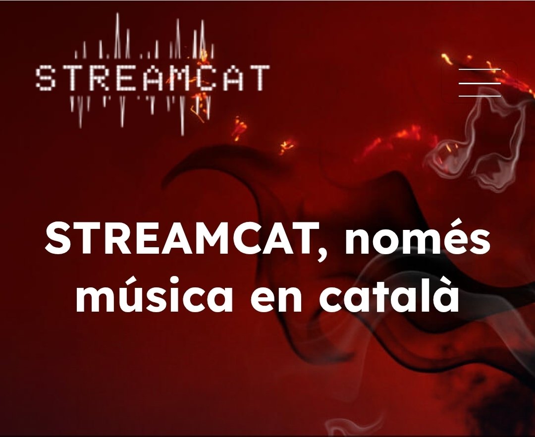 🚨 MÀXIMA DIFUSIÓ 🚨
Streamcat, la ràdio més completa que només emet música en català. La trobareu al web i a les botigues d'Android i iOS. Inclou totes les novetats! La programació està molt ben pensada.
❤️🎼❤️

🔹Web Inici
streamcat.cat/index.html
🔹Programació