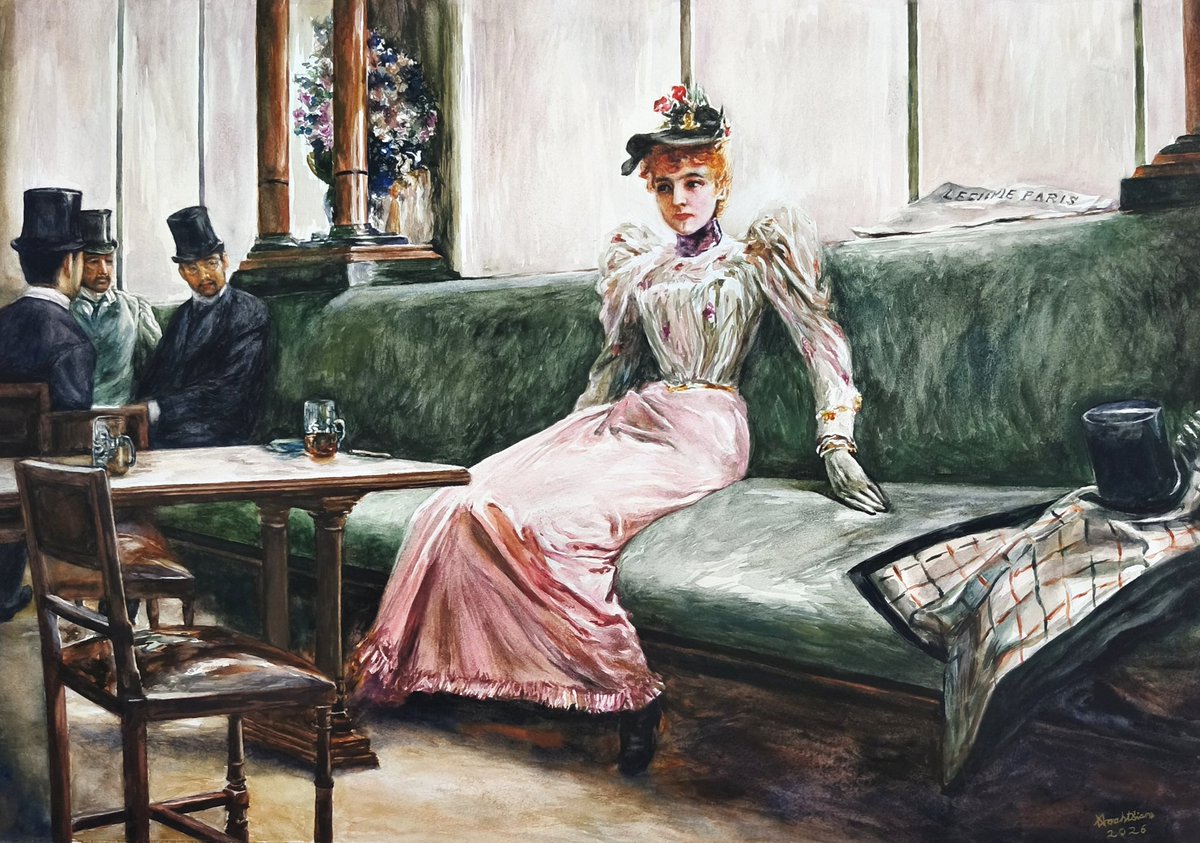 " The Parisian Life " by Juan Luna

My Reproduction Painting in Watercolor
#painting #art #watercolor #gallery #drawing #skethcing #artwork #juanluna #artauction #artgallery