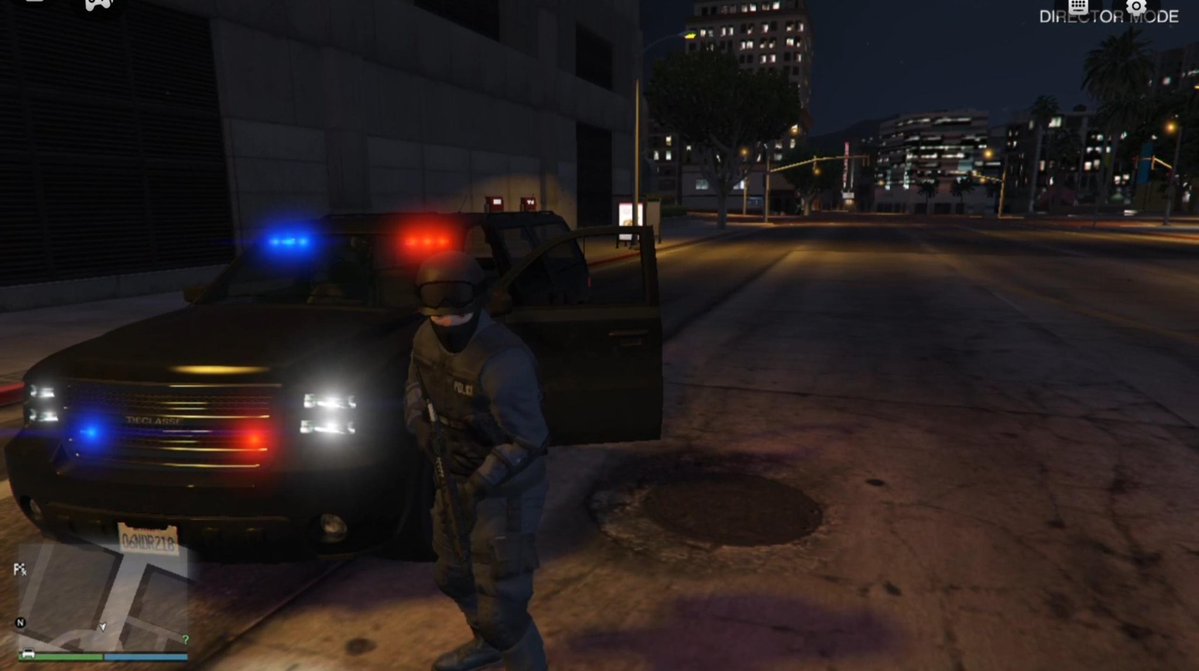 YashHeroGaming's tweet image. Grand Theft Auto V: FIVE/GTA 5

In GTA V Director Mode, I Joined As A SWAT NOOSE Unit Patrol Team! I'll Be Now As Police LSPDFR! NOOSE Officer's Even With Had A SWAT Helmet Tactics.