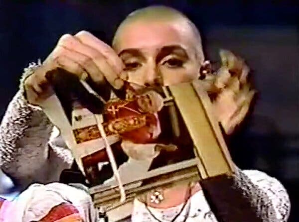 1992 Sinead O'Connor on national TV rips up picture of Pope and exposed sexual abuse in Catholic Church. One of the first truth tellers, hoping she is in WPP knowing in 2026 every last pedophile will be executed.