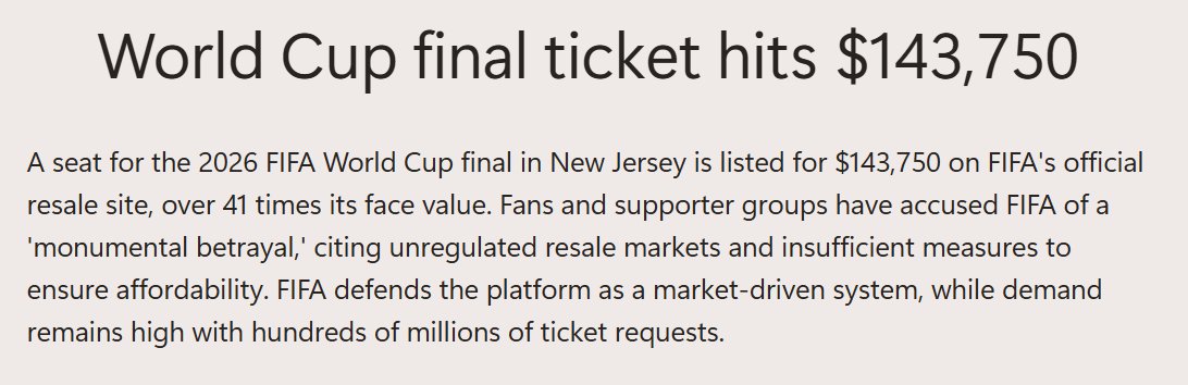 #Bitcoin is insanely undervalued!

Fifa World Cup final - #78,576 - $143,750
Bitcoin - #21,000,000 - $67,750

You need to understand what scarcity is.