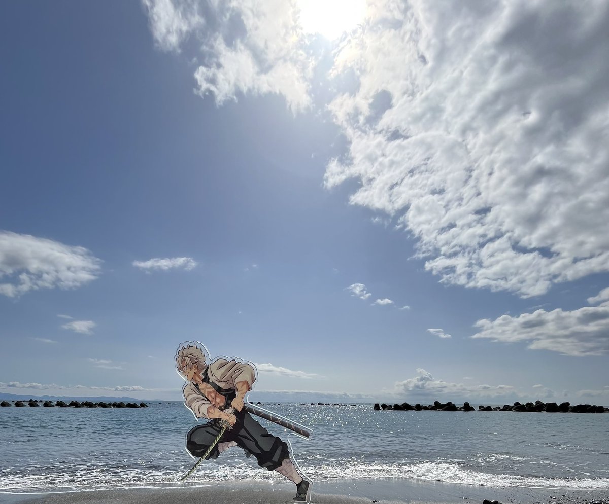 海辺を走る🍃