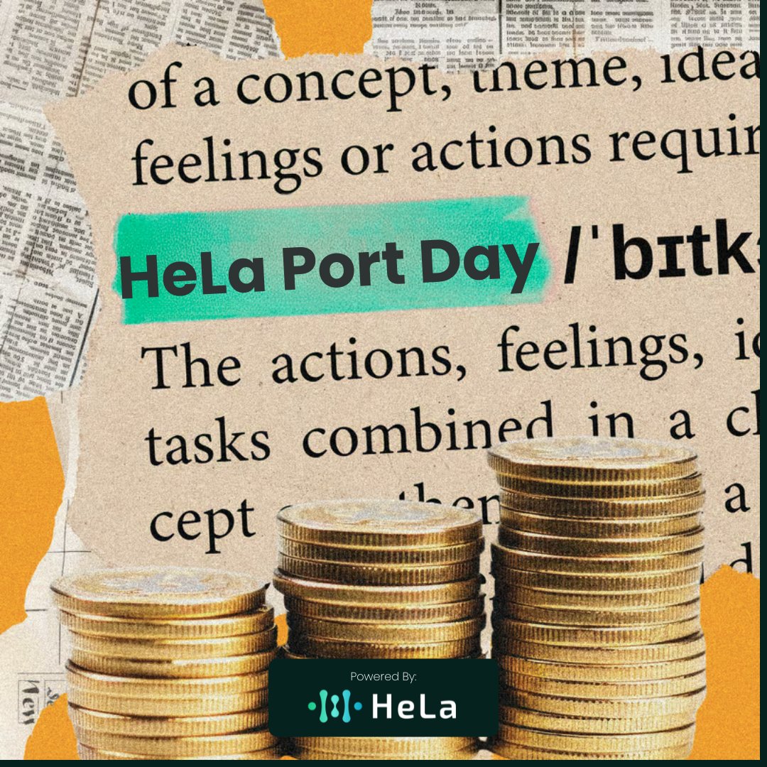 Yuk join Hela Port Day! 👋
Kita bakal ngobrol dan bahas insight seputar Hela Port bareng komunitas.
🗓 Jumat, 13 Februari 2026
⏰ 10.00 – 11.00 WIB
📍 Google Meet

Daftar dulu di Luma ya 👉 luma.com/rk6s7lcx
See you tomorrow! 🙌
#HelaNetwork #Web3 #community