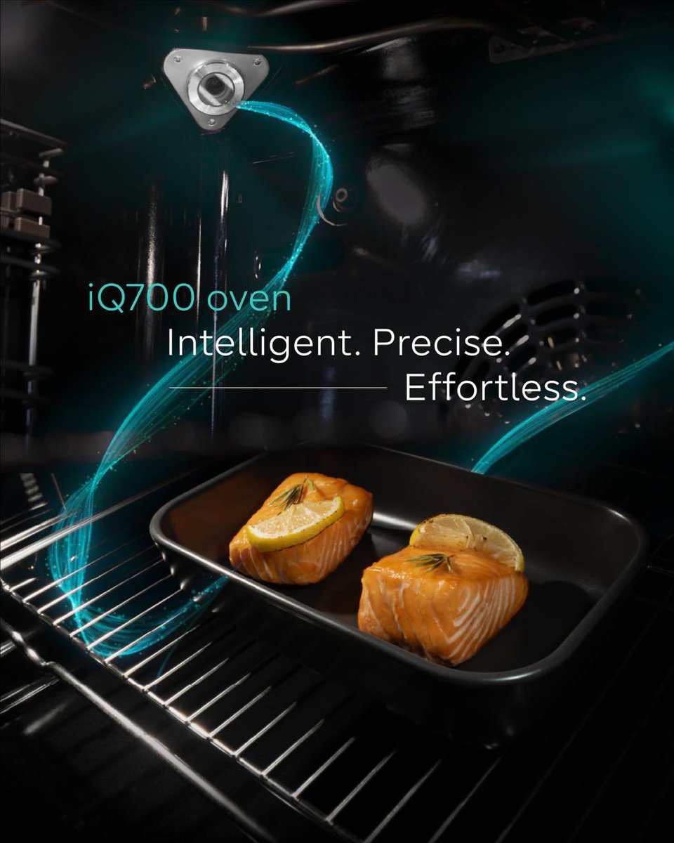 SiemensHome_In's tweet photo. In a kitchen where intelligence works silently, cooking feels natural. The iQ700 oven responds to what’s inside- shaping the cooking process as it goes so flavours deepen and every plate feels thoughtfully made. 

Intelligence that delights. https://t.co/BeLUMOBuDl