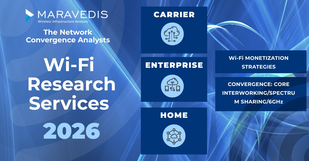 Maravedis's tweet photo. New WiFi Research Services 2026 - https://t.co/emaR5nIbrC https://t.co/wLBBOYaQEg