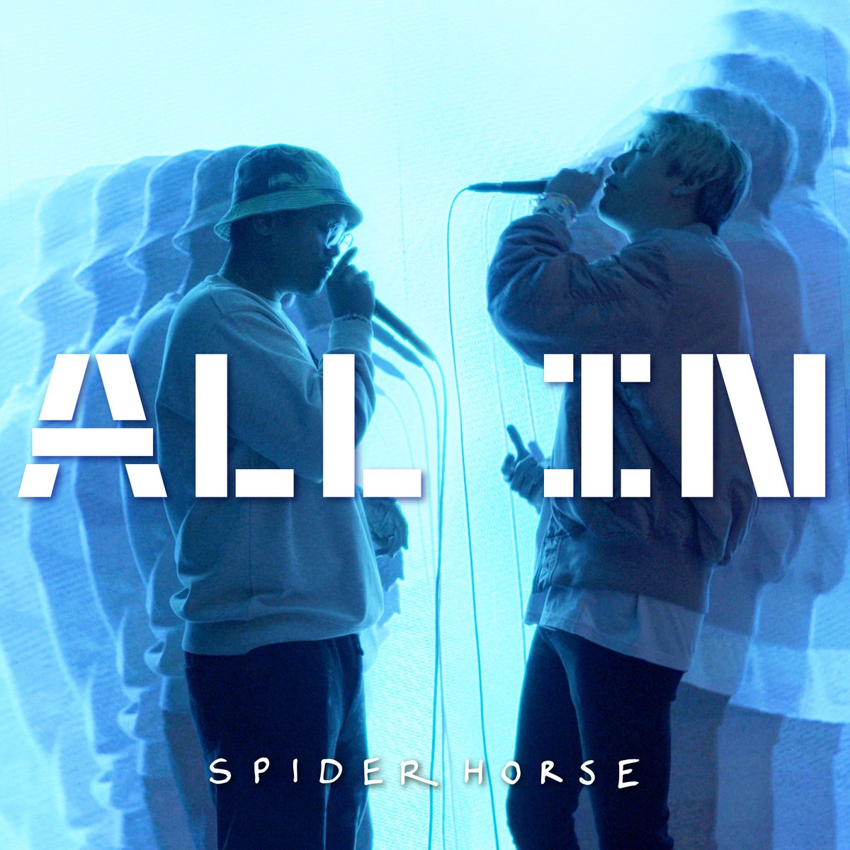 spiderhorseJP's tweet photo. 【新曲】

2/13(金) 12:00
SPIDERHORSE New song  "ALL IN"
各種ストリーミングサービスよりリリースされます！
https://t.co/shxxIoH8jd

MVも2/14(土) 13:00に
Beatcity Japan Youtubeチャンネルより公開🫶
https://t.co/LSEApoiJD4 https://t.co/jkT13dC6ul