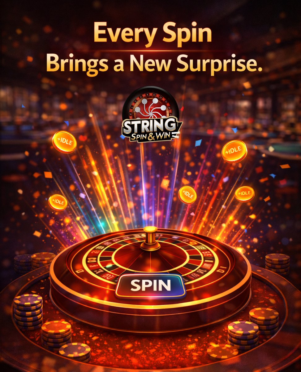 StringGames_'s tweet photo. π‘ Every Spin Brings a New Surprise π
You never know what the wheel has in store!
π Play now: https://t.co/2Za2505YS4
#StringSpinBot #SpinSurprise #SpinAndWin #CryptoGaming #IdleRewards #PlayToEarn https://t.co/AVu8oluh3G
