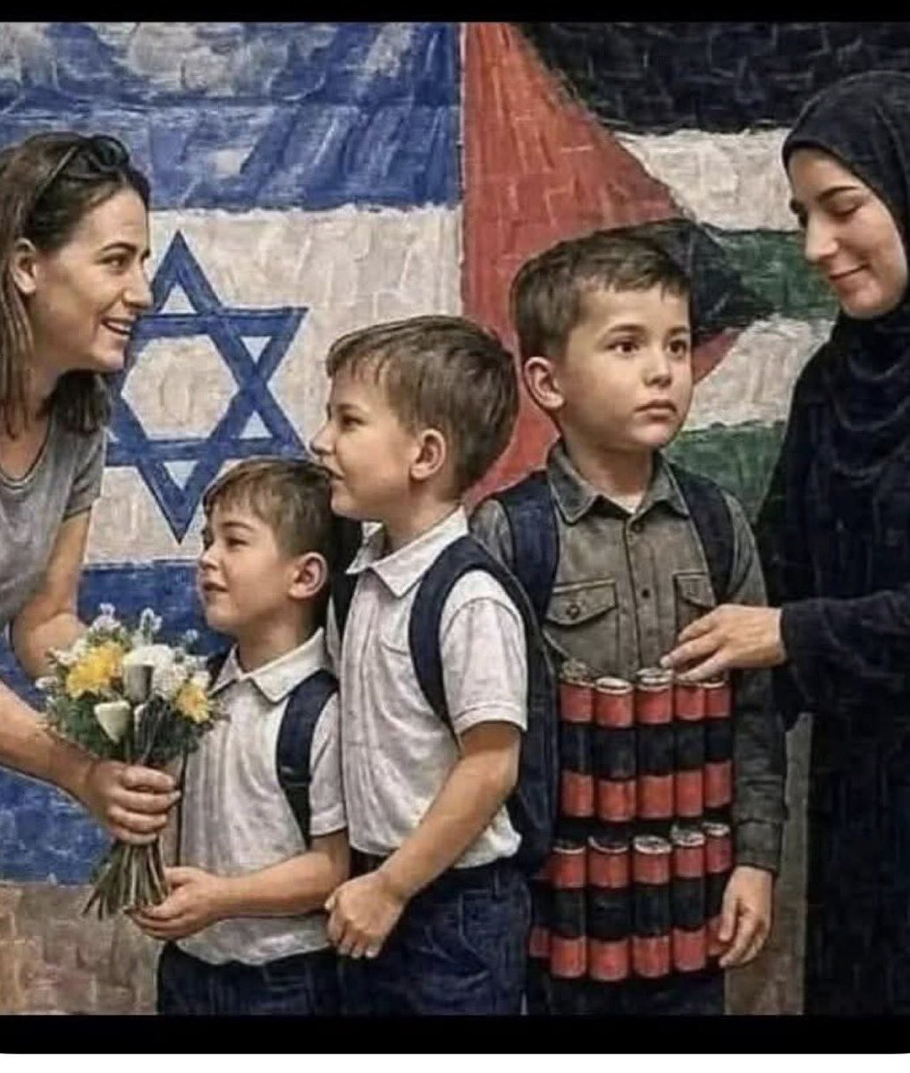 Shutup100000's tweet image. אלו הילדים של חורף שנת 73
כשהבטחתם להם
יונה
עלה של זית
שלום בבית
אביב ופריחות

האוייב חימש את הילדים שלו
ב RPG
בחגורות נפץ
במטעני צד
בסכינים
ברובים
ובטילים

כשהילדים של הילדים חורף שנת 73
יצאו לרקוד
הילדים של הילדים הערבים יצאו לעשות בהם טבח

תפסיקו להבטיח שלום, ותתכוננו למלחמה.