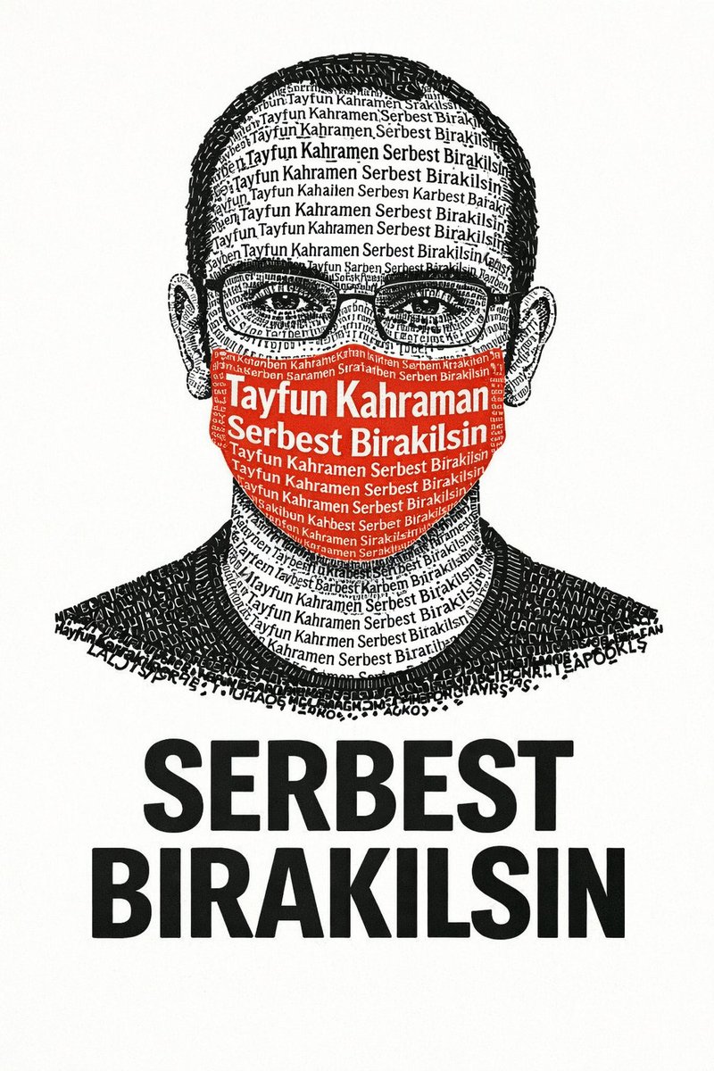 Ne istiyorsunuz Tayfun Kahraman'dan? 
Adalet istiyoruz! 
#TayfunKahramanıSerbestBırakın