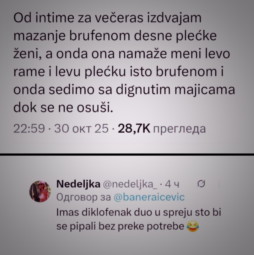 malo humora i za nas 60+ :) naletelo na FB :)