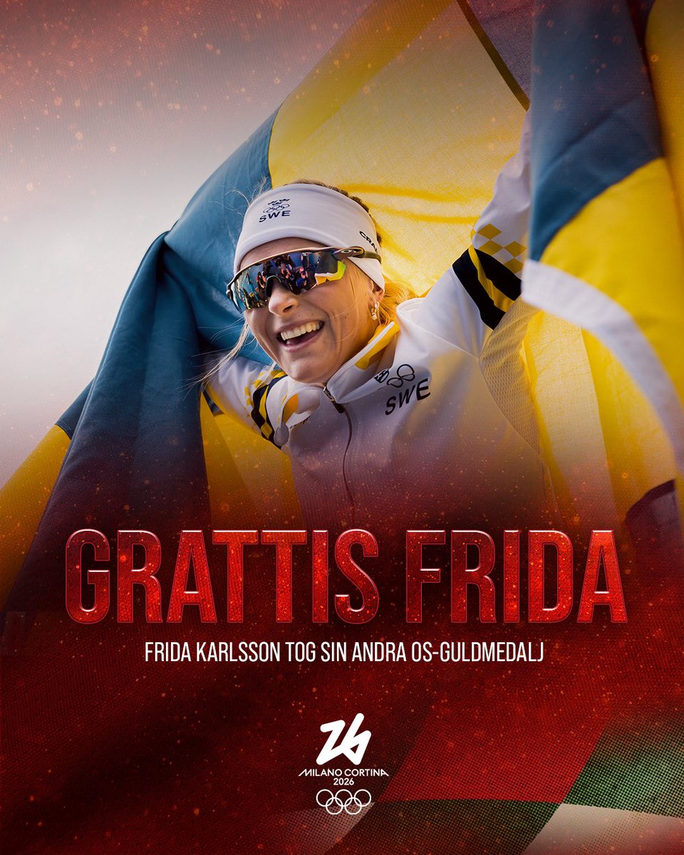 MoDo_Hockey's tweet image. HON GÖR DET IGEN! 🔥👑

Frida Karlsson (MoDoiten!) bärgade sitt andra raka OS-guld när hon vann 10 km fristil i överlägsen stil. Återigen var också Ebba Andersson på silverplats – Sollefteå levererar för 🇸🇪👏

#modose