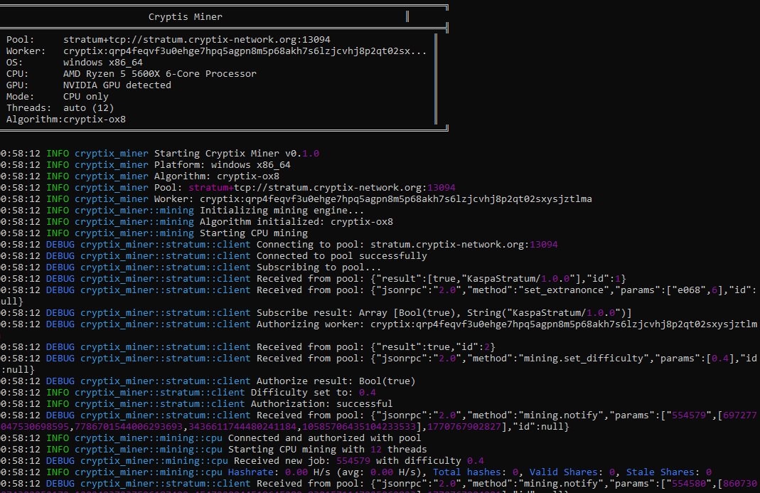 Cryptis Miner in developement....

#Cryptix #Cryptis #Miner #Mining #Software #Crypto #Coin #POW