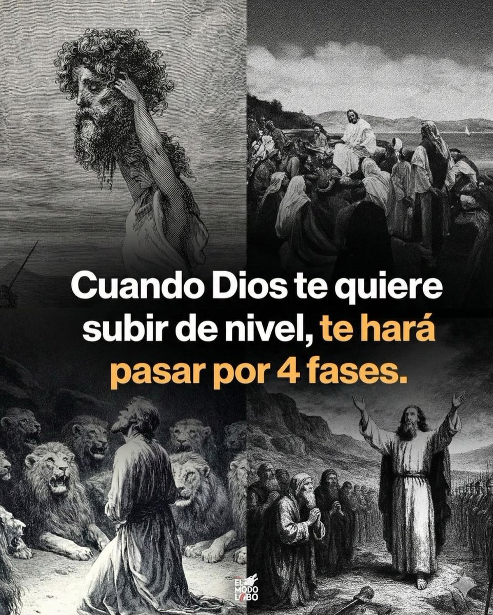 Cuando Dios te quiere Subir de nivel, te hara pasar por 4 fases...  

//Hilo//