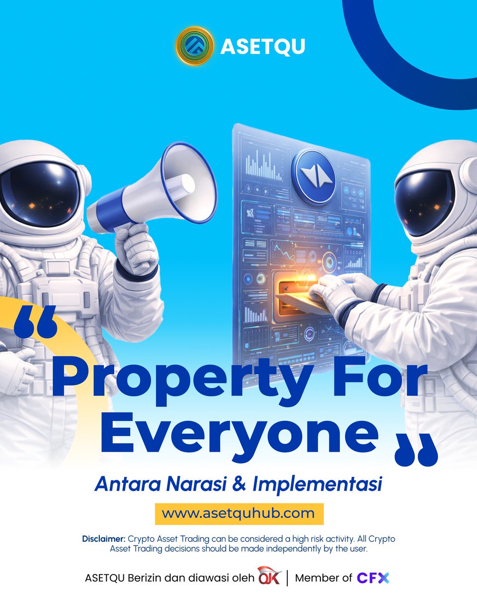 Halo Asetra! 👋🏻🤩

“Property for Everyone” sering jadi tagline.
Tapi tanpa sistem yang jelas, aksesnya tetap terasa jauh.

Di AsetQuhub, itu diterjemahkan ke cara kerja yang nyata. Semua berjalan lewat sistem dan ekosistem yang saling terhubung, transparan, praktis, dan terukur.