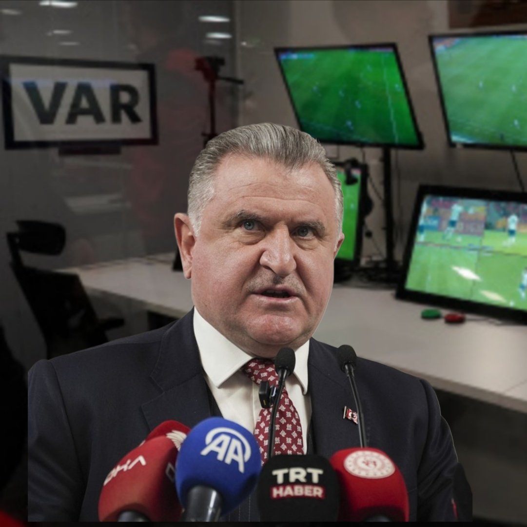 Goal_Gossip1's tweet photo. 🚨VAR Review Claims Spark Debate in Turkish Football

According to claims in Turkey the Minister of Sports allegedly visited the VAR Center to review controversial decisions from the Rizespor Galatasaray match and found the calls to be correct. It was reported that offside lines were redrawn during the review. However allegations that the examination focused only on positions involving Galatasaray raised questions about fairness neutrality and institutional independence.

If these claims are true the issue goes beyond a single match and points to a broader debate about consistency in VAR reviews and equal treatment for all clubs. Transparency and independence in refereeing processes remain key concerns for the credibility of Turkish football.

Following the media reports the Turkish Football Federation issued a statement denying the allegations.