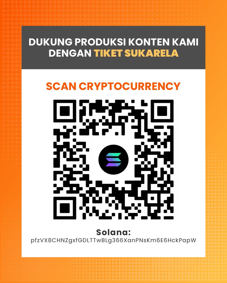 Halo teman-teman! Bagi kamu yang mau dukung kami untuk terus produksi karya jurnalistik independent, kami membuka opsi baru "Tiket Sukarela" via cryptocurrency. Dukungan bisa dikirim melalui alamat dompet berikut:

0xa0Cda1F22491630cdD201Af45f6717e9302705be (EVM)