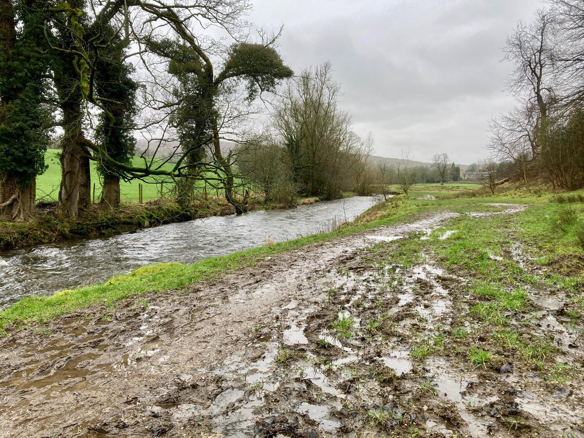 How about this for a stat ! The last dry day at our weather stations in both Sheffield &amp; Bingley was 10th January - that’s 32 consecutive days of rain !