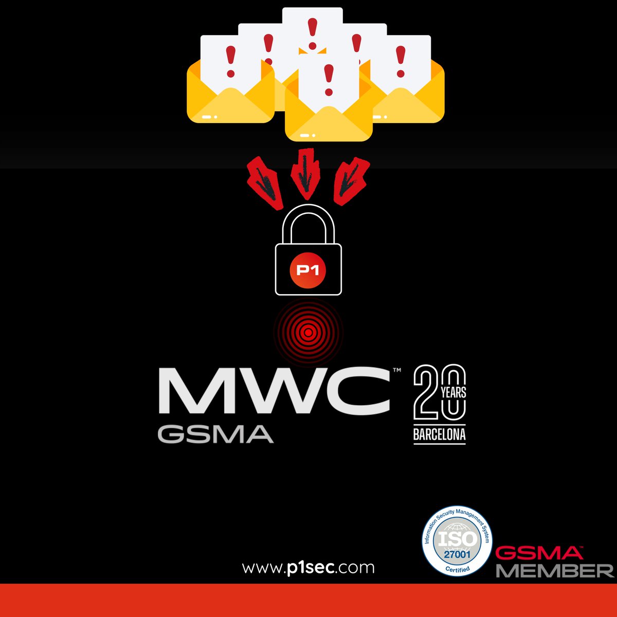 P1 Security tweet media