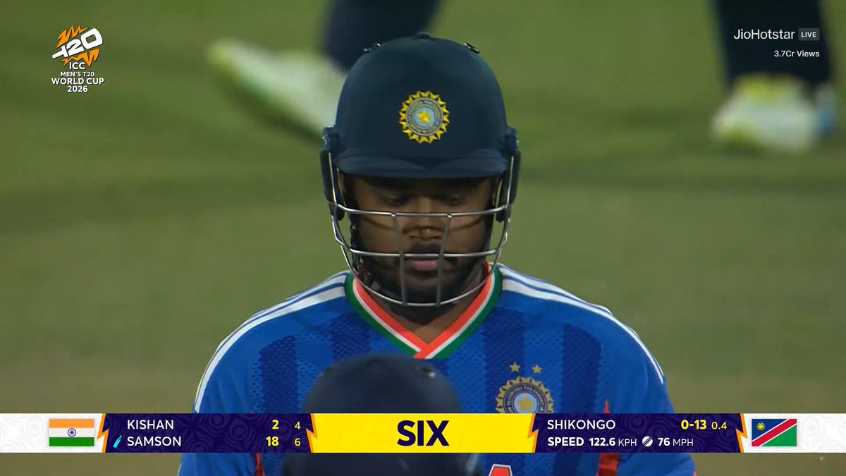 6,6,6,4 BY SANJU SAMSON - HE IS BACK 🤯