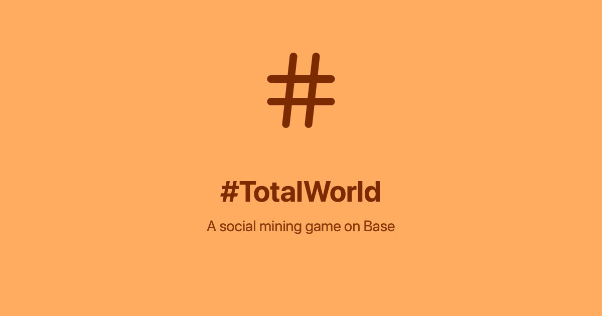 TotalWorldApps's tweet image. Initialize Mining... ⚡️ 100 USDC contest 💸

#TotalWorld recap: The first 10 pioneers have already launched their rigs and started mining!

We've just started, and there's still silence on the air - no one has managed to brag about their results yet. It's time to fix it!

We are…