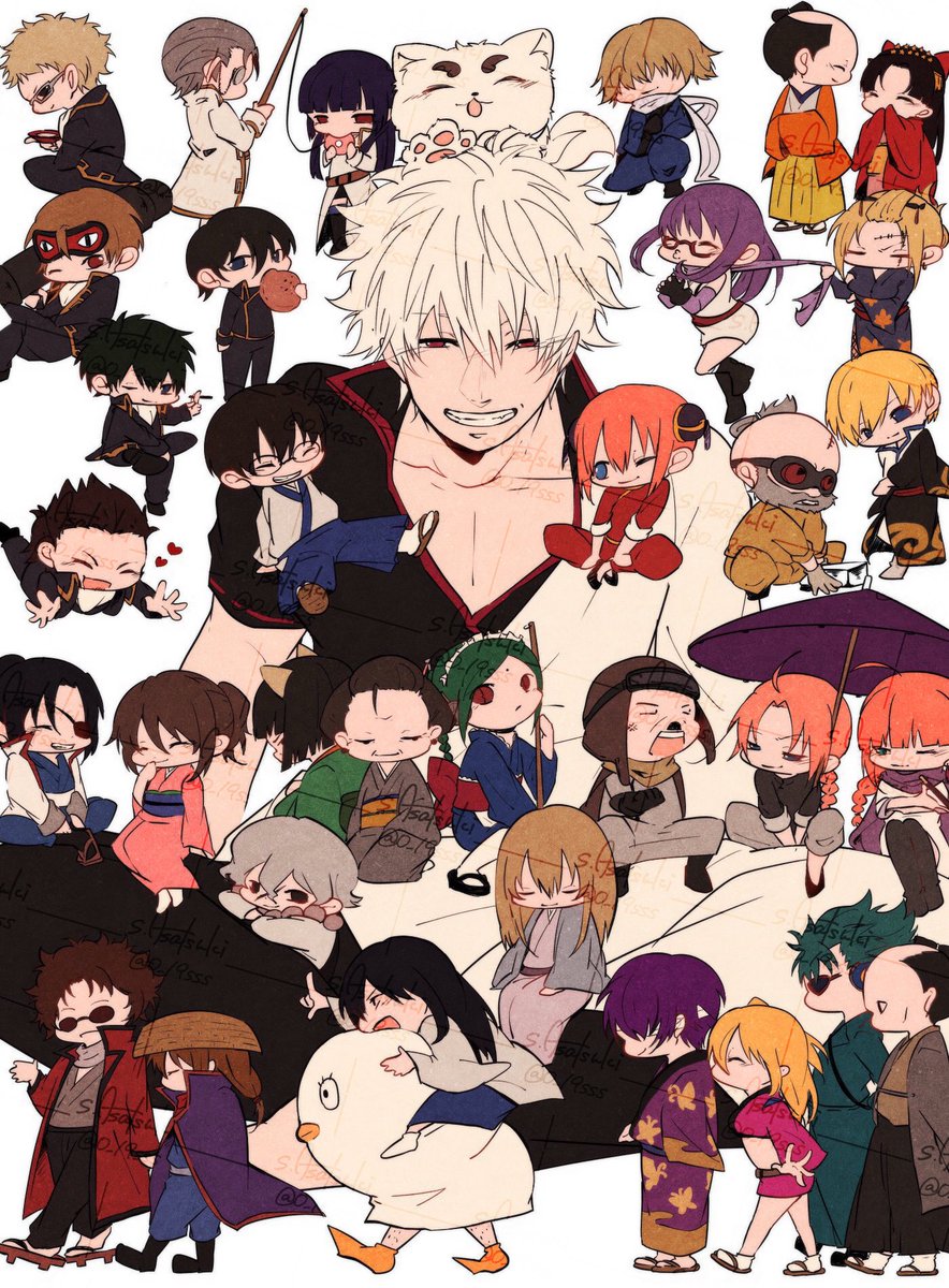 新規が描けてないので昔描いた大集合絵を！！！！！！劇場版ありがとう！！！！！！公開楽しみだー！！！！！！🔥🔥🔥🔥