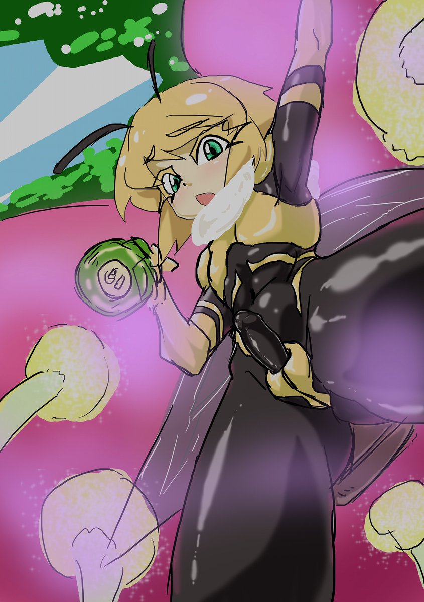 きけんなめにあうミツバチ 