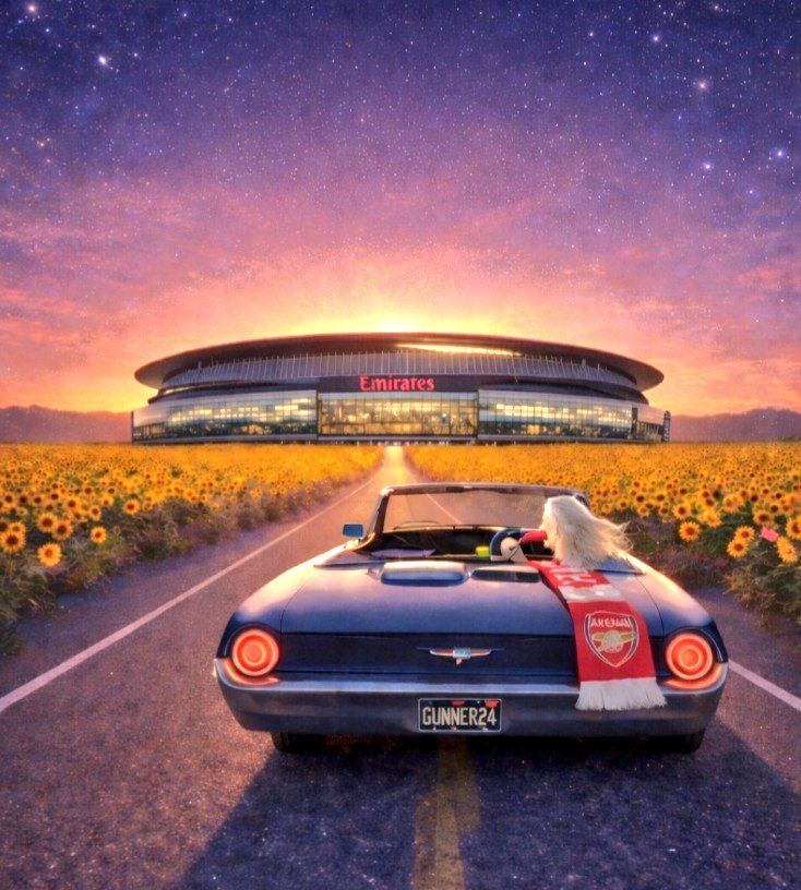 Victoria Concordia Crescit. Nearly five years of pure harmony. While the Emirates might feel a little quieter, Lou's light will be shining; she is now part of Arsenal history. In every song sung and every goal celebrated, she will always have the best seat in the house ❤🤍🌻💔😢