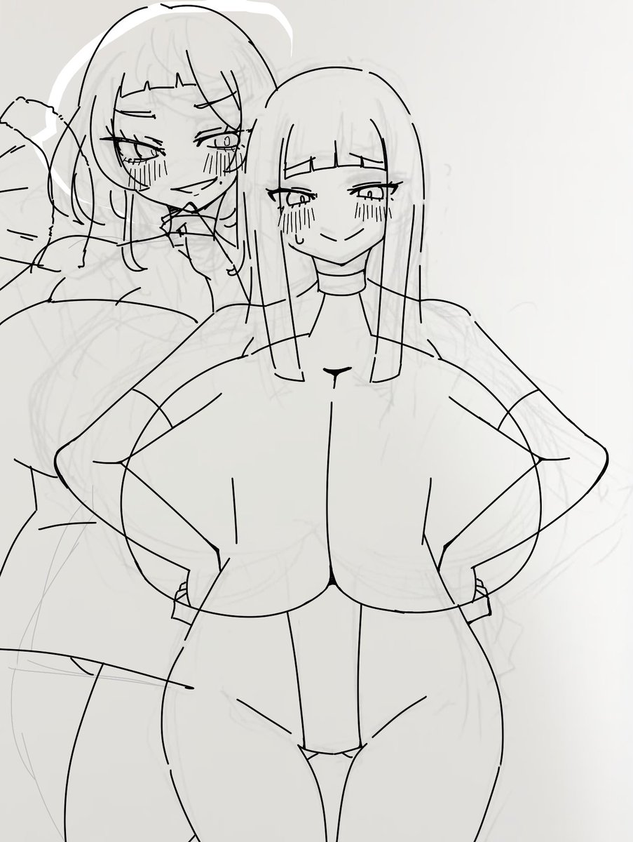 週末投稿用のお絵描きウシ🐮
ボイン女と怪人マダムン様の2ショットをね...
(     `ᾥ'     )ニチャァウシィ... 