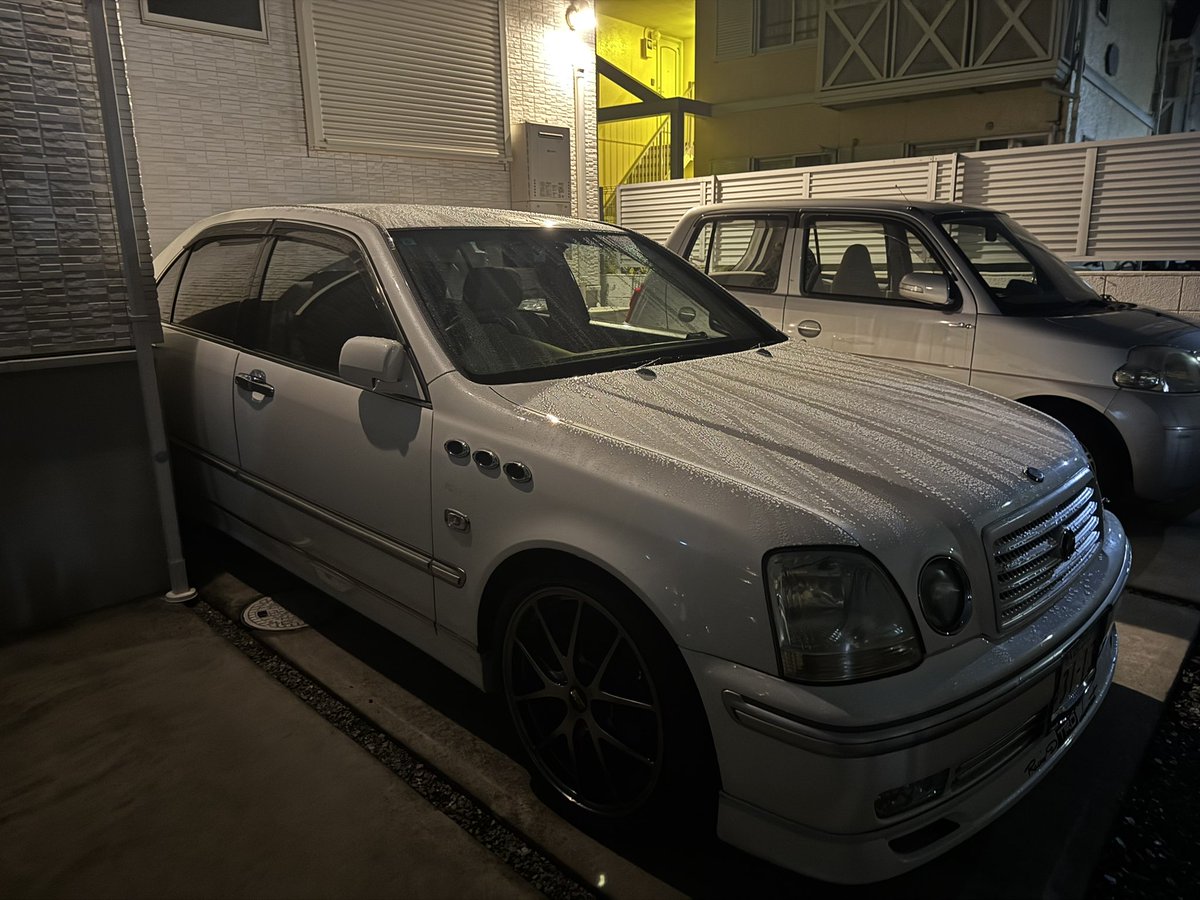 zin_masu's tweet photo. #無言で愛車を載せて何いいね来るか
#JCG10
#トヨタプログレ https://t.co/frkUMOelWy