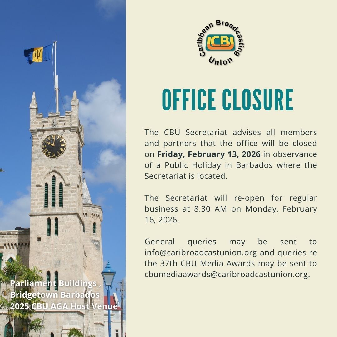 Caribbean Broadcasting Union (CBU) tweet media